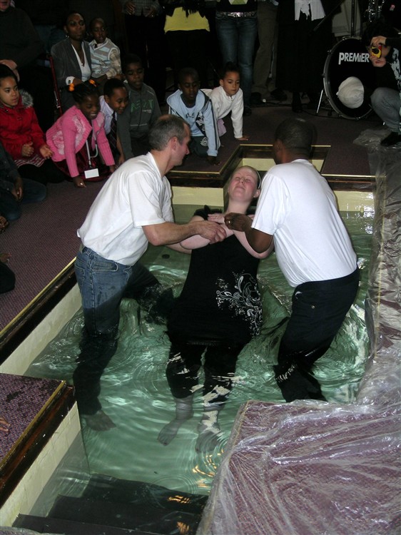 amy baptised