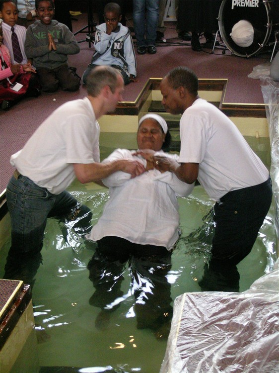 angela baptised