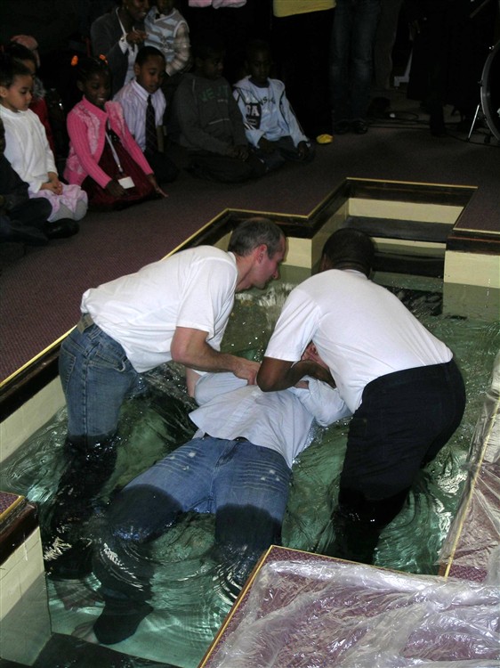 Darren baptised