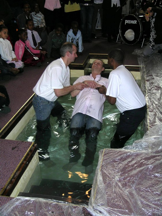 Ray baptised