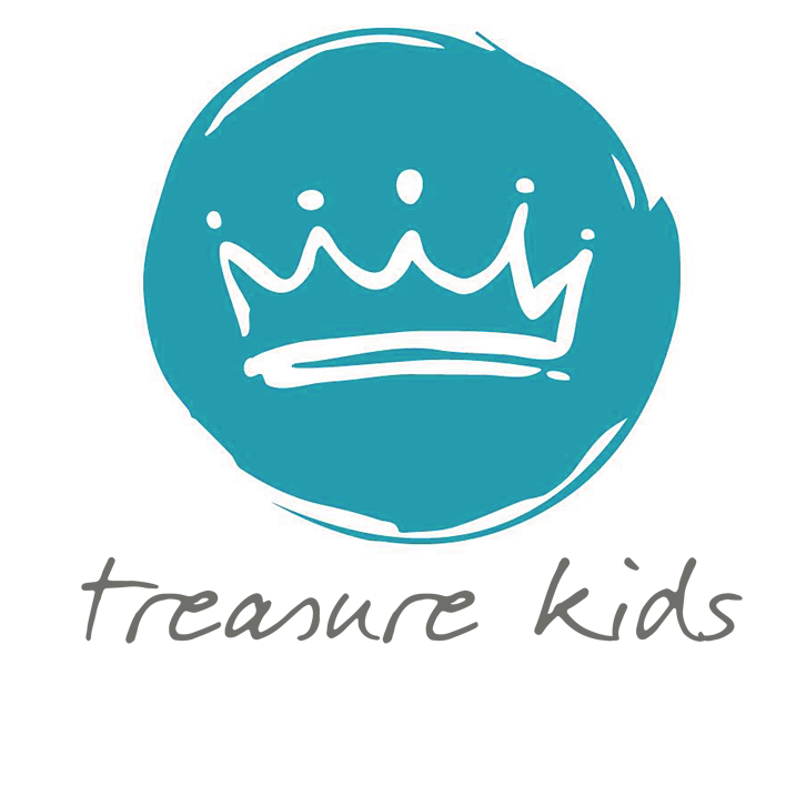 Treasure Kids logo -Blue