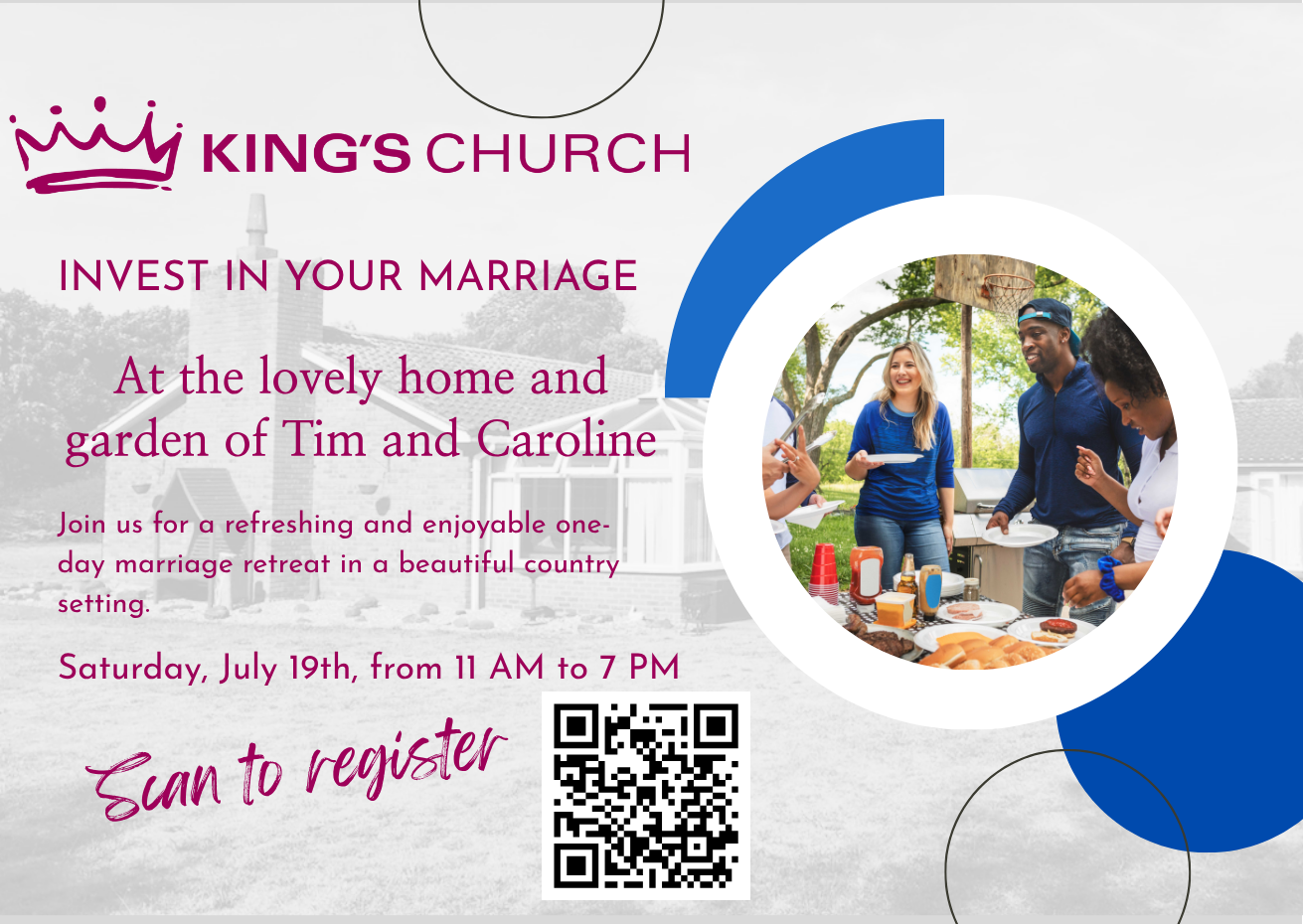 July 19 Marriage Retreat